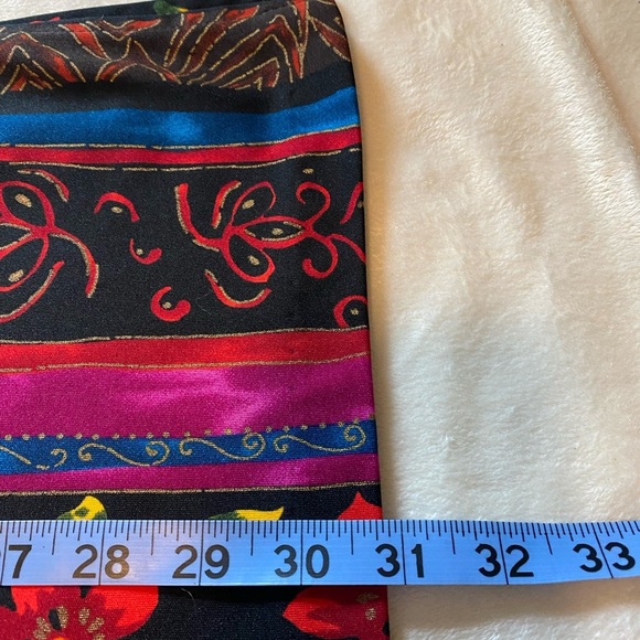 Top Notch Sz 2X Vibrant Multicolor Button Front Blouse Shirt - Picture 8 of 8